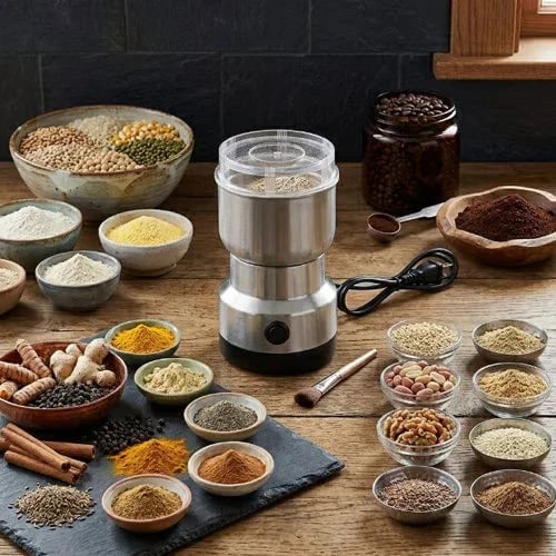 High-Speed Stainless Steel Grain Grinder