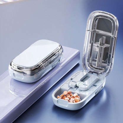 💊 Portable Pill Cutter – Accurate, Clean, and Hassle-Free Splitting!