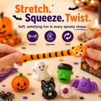 🔥 Last Day 50% OFF — 50PCS Halloween Moochi Squishy Toys for Party Favors & Spooky Fun 🎃