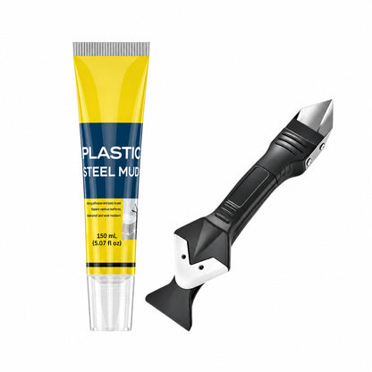 Waterproof Gap Sealant & Repair Paste – 150 mL (5.07 fl oz) | FREE Multi-Use Caulk Scraper Included