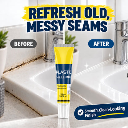 Waterproof Gap Sealant & Repair Paste – 150 mL (5.07 fl oz) | FREE Multi-Use Caulk Scraper Included