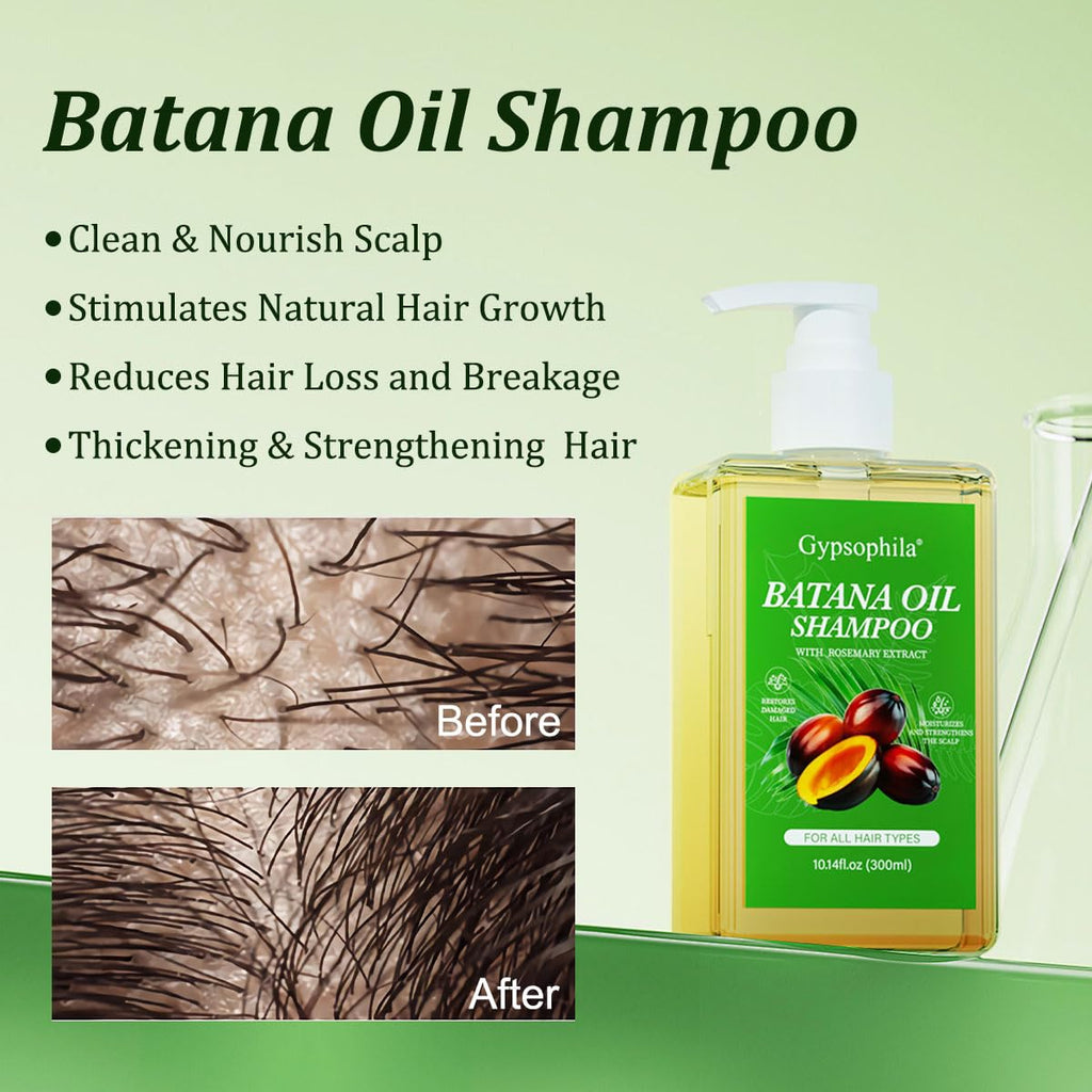 Batana Oil & Rosemary Shampoo – Nourishing Hair & Scalp Care