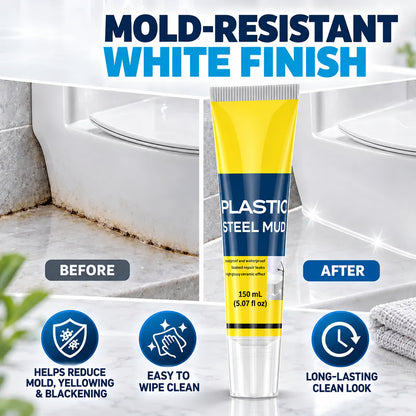 Waterproof Gap Sealant & Repair Paste – 150 mL (5.07 fl oz) | FREE Multi-Use Caulk Scraper Included