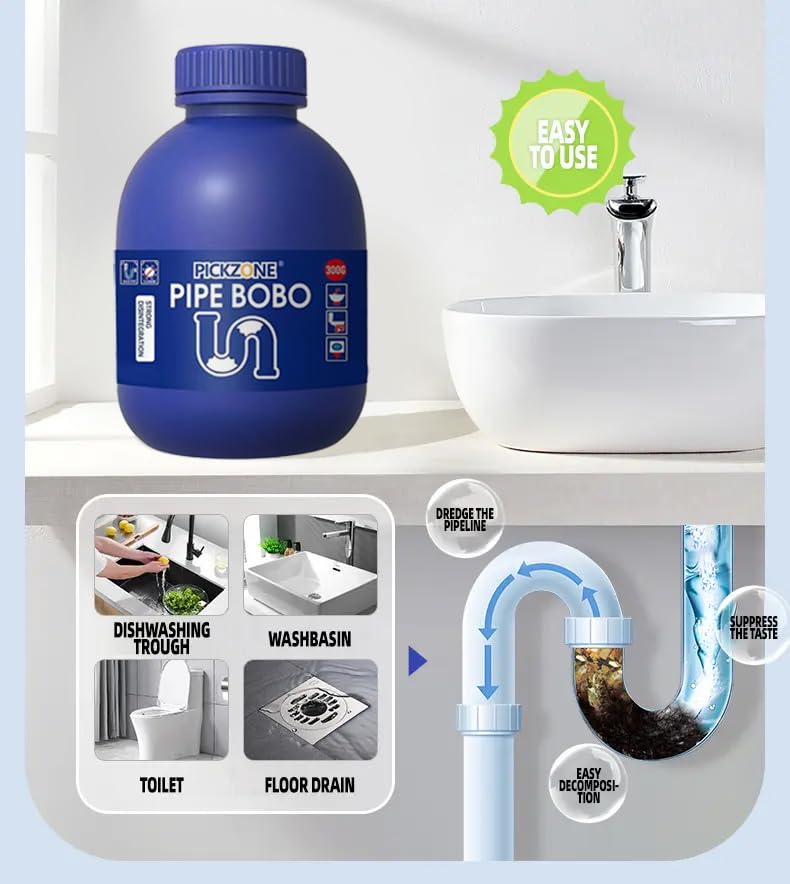 Powerful Drain Cleaner & Clog Remover