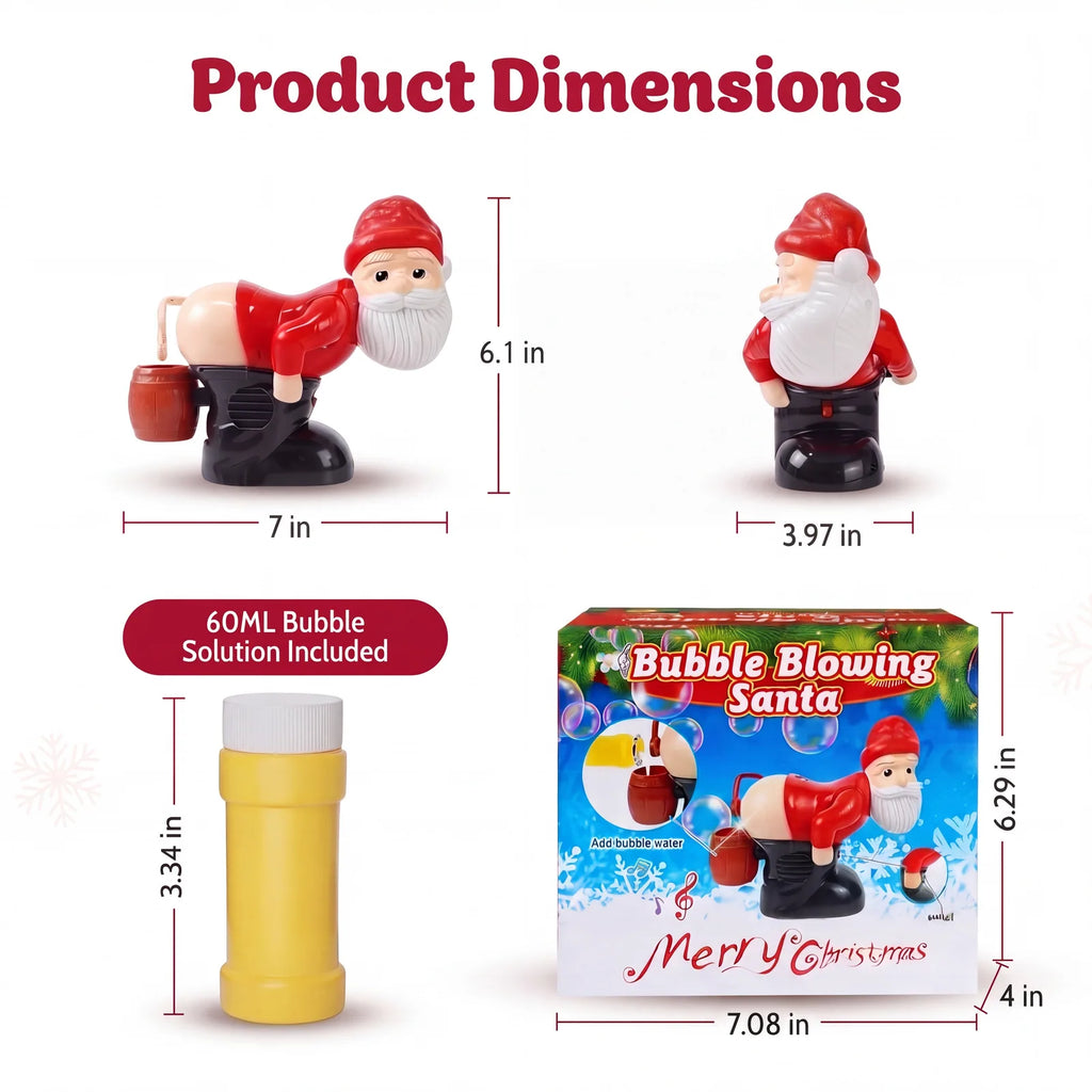 SantaBubbles™ Christmas Bubble Machine – clarewyn