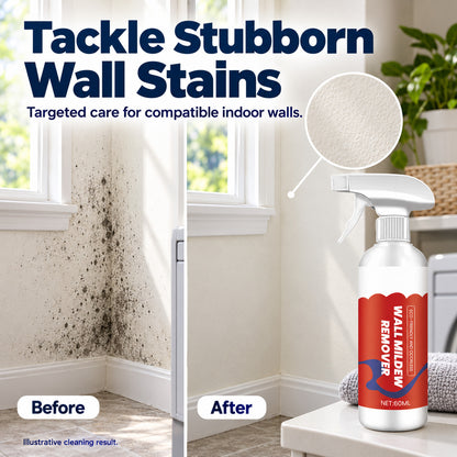 Powerful Wall Mold & Mildew Remover Spray – Long-Lasting Protection