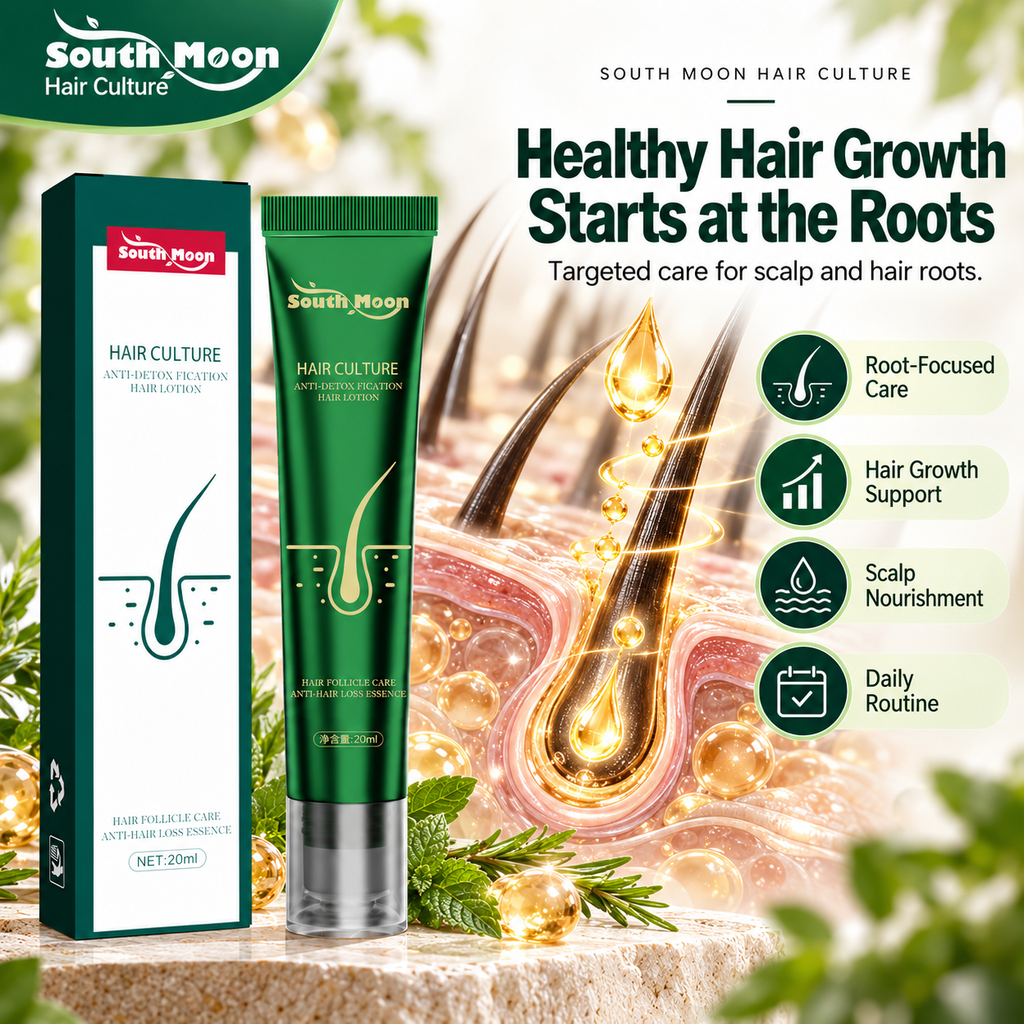 🌿 South Moon Hair Culture — Hair Growth &amp; Scalp Care Lotion
