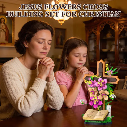 Crimson Cross Faith Building Set