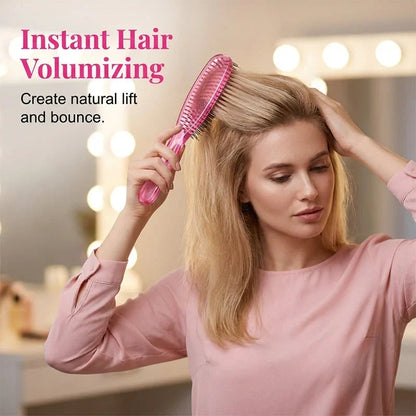 Detangle Hair Instantly! Gentle Portable Scalp Massaging Hairbrush