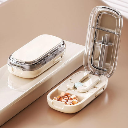 💊 Portable Pill Cutter – Accurate, Clean, and Hassle-Free Splitting!