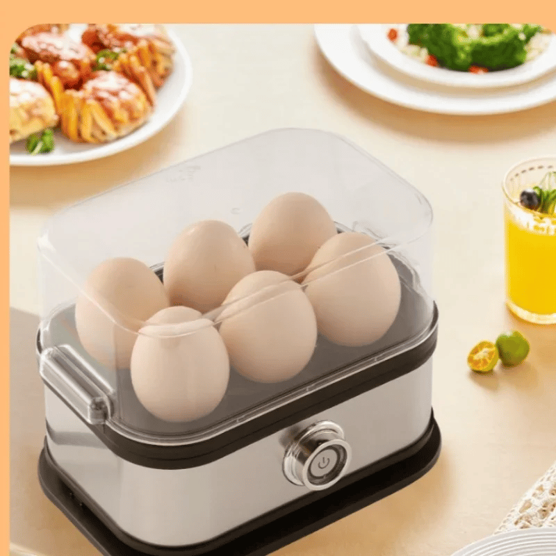 🥚FOR A LIMITED TIME! 🍳 Multifunctional egg cooker with transparent lid – boil, poach or make an omelet✨