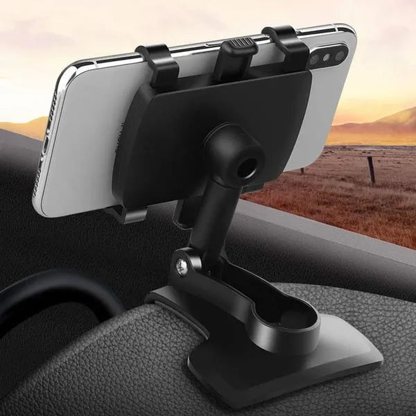 Car Dashboard Phone Holder with 360 Degree Rotation