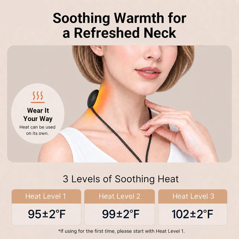 Cordless Neck Heating & Microcurrent Relaxer