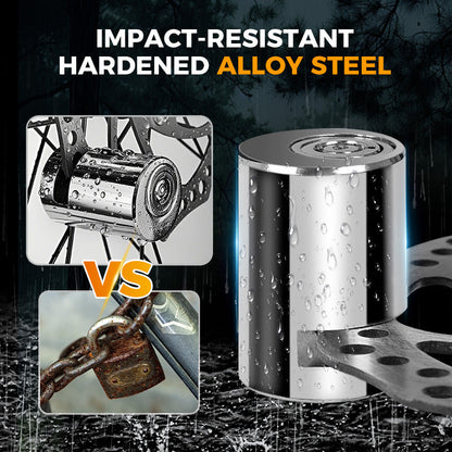 🔒 Motorcycle and Bicycle Disc Lock