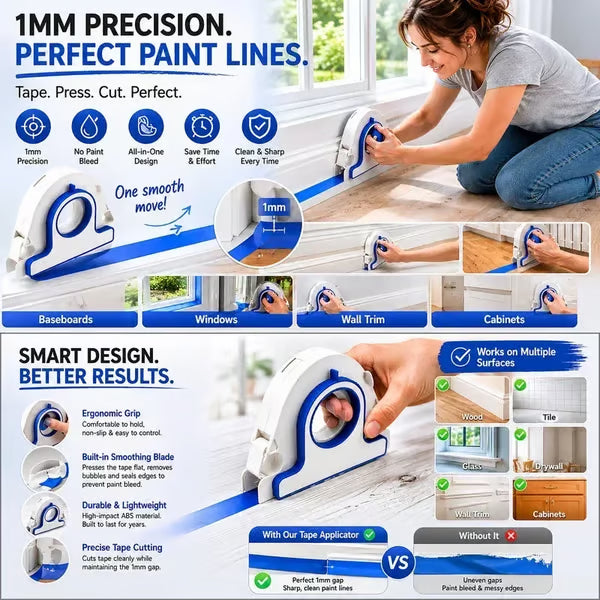 High-efficiency Painter Masking Tape Applicator 🛠️