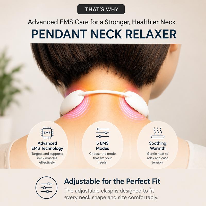 Cordless Neck Heating & Microcurrent Relaxer