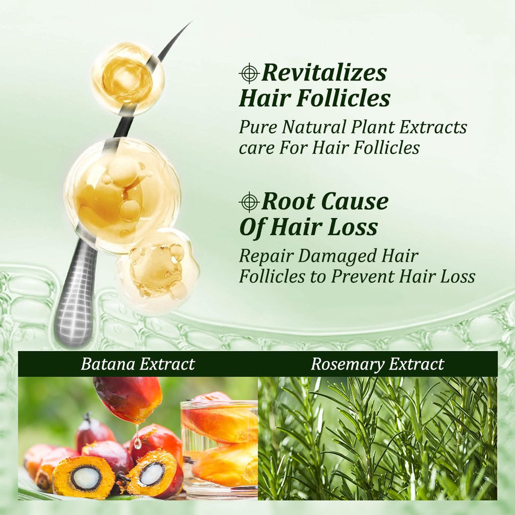 Batana Oil & Rosemary Shampoo – Nourishing Hair & Scalp Care