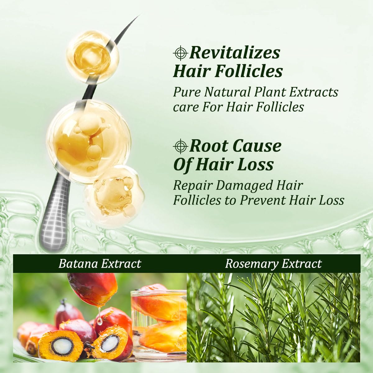 Batana Oil & Rosemary Shampoo – Nourishing Hair & Scalp Care
