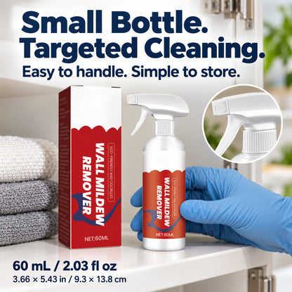 Powerful Wall Mold & Mildew Remover Spray – Long-Lasting Protection