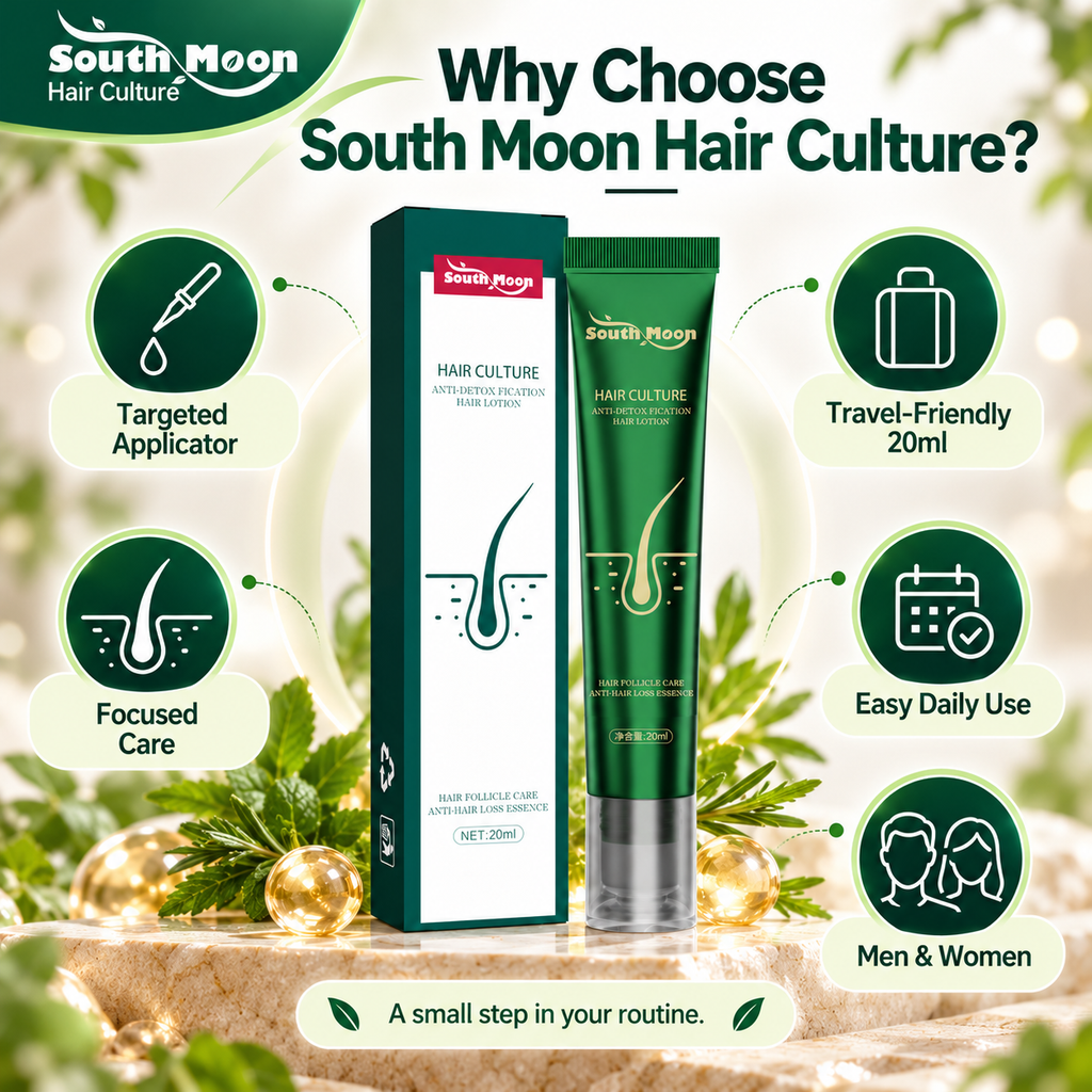 🌿 South Moon Hair Culture — Hair Growth &amp; Scalp Care Lotion