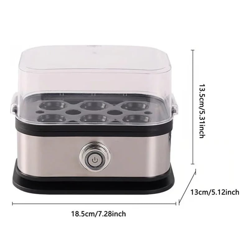 🥚FOR A LIMITED TIME! 🍳 Multifunctional egg cooker with transparent lid – boil, poach or make an omelet✨
