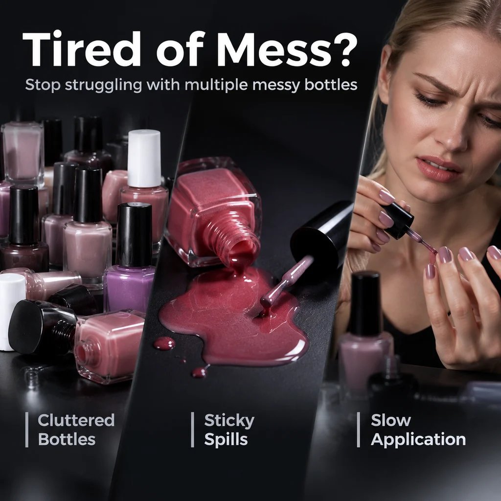 7-in-1 Revolutionary Magnetic Cat Eye Nail Gel Polish Pen