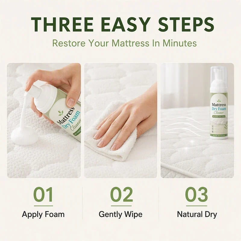 🔥Hot Sale 50% OFF✨No-Rinse Mattress Dry Foam Cleaner
