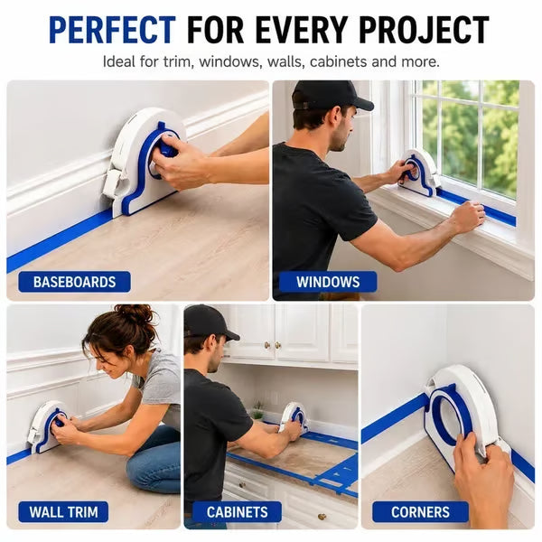 High-efficiency Painter Masking Tape Applicator 🛠️