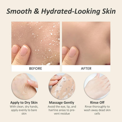 Triple Enzyme Green Tea Exfoliating Peel Gel – Deep Pore Cleanse & Dead Skin Removal (100ml / 3.4 fl oz)