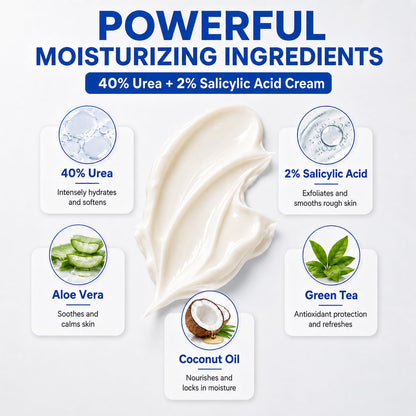 40 Percent Urea Cream Hand Foot Cream for Dry Cracked Skin