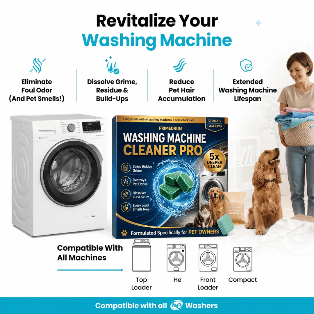 PRIMEDRUM WASHING MACHINE DEEP CLEAN TABLETS