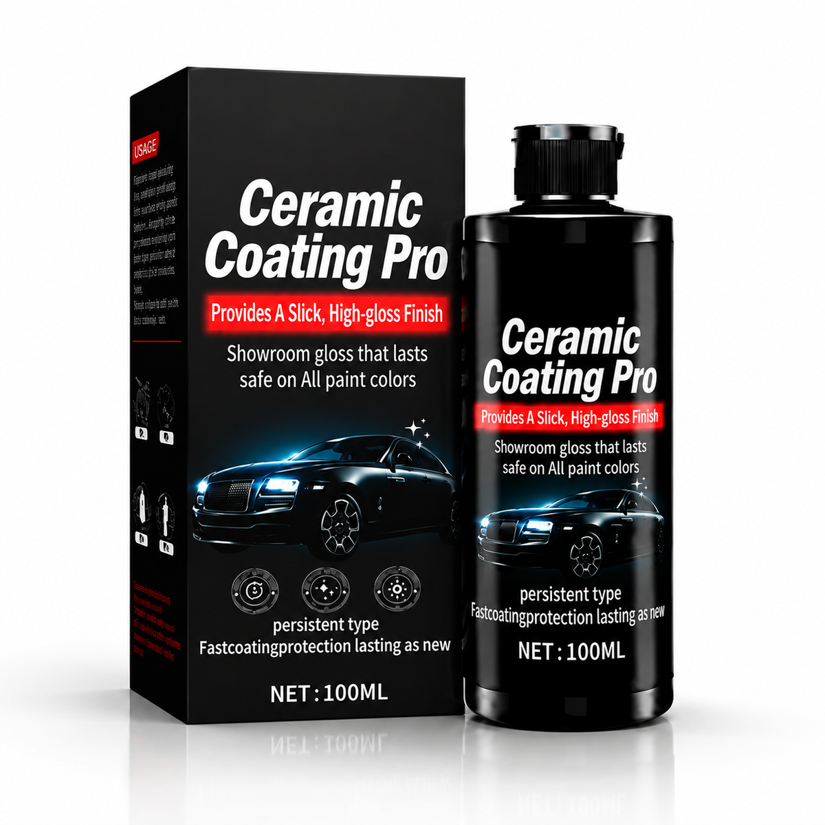 🚗✨Automotive Nano Ceramic Coating Spray🚚
