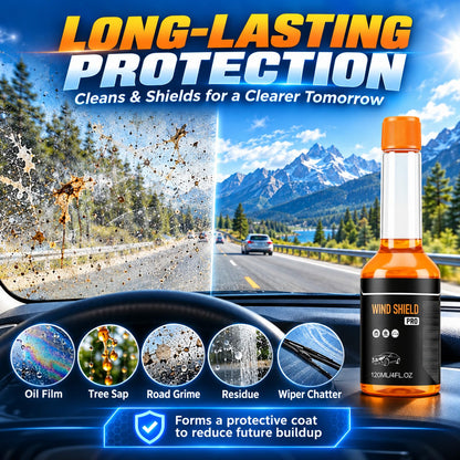 Wind Shield Pro Washer Fluid Powerful Windshield Oil Film Remover
