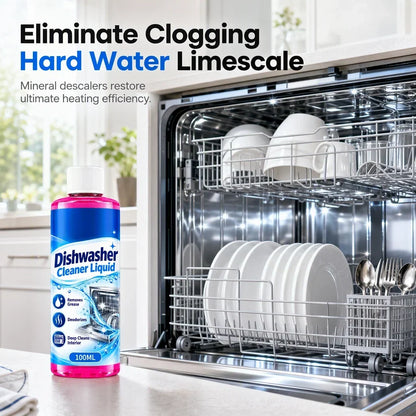 🧼Dishwasher Deep Cleaning Liquid for Grease and Limescale Removal
