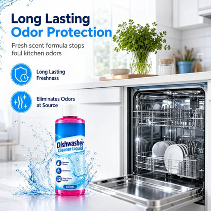 🧼Dishwasher Deep Cleaning Liquid for Grease and Limescale Removal
