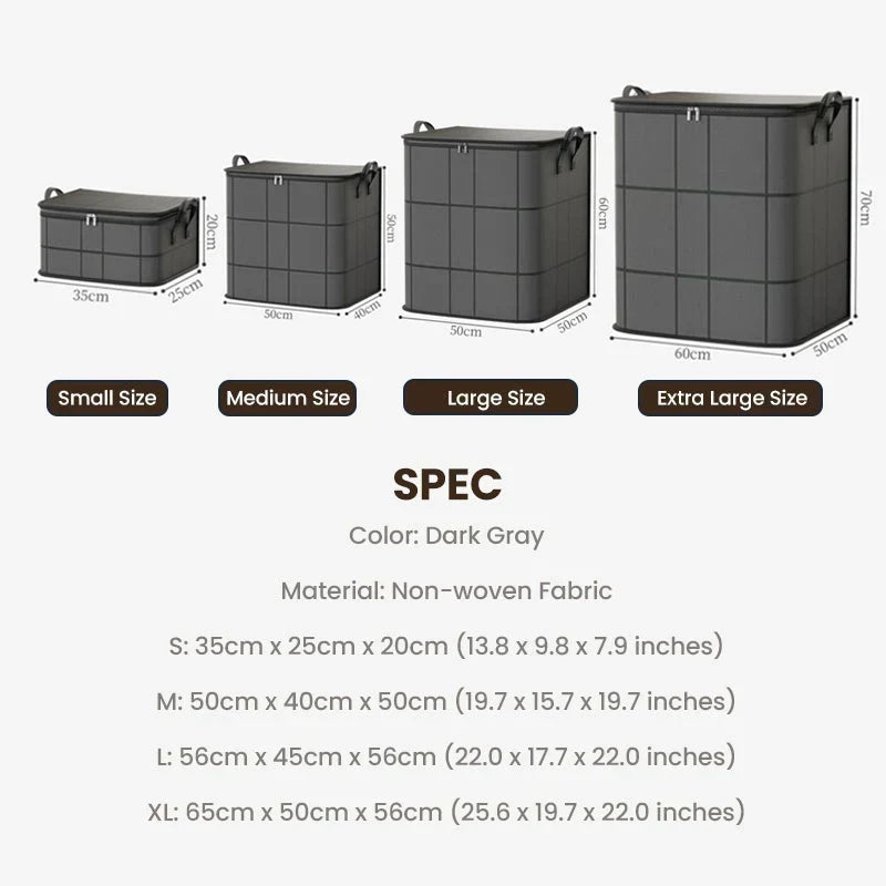📦 Foldable Storage Tote | Waterproof, Dustproof, Spacious & Portable 🌟