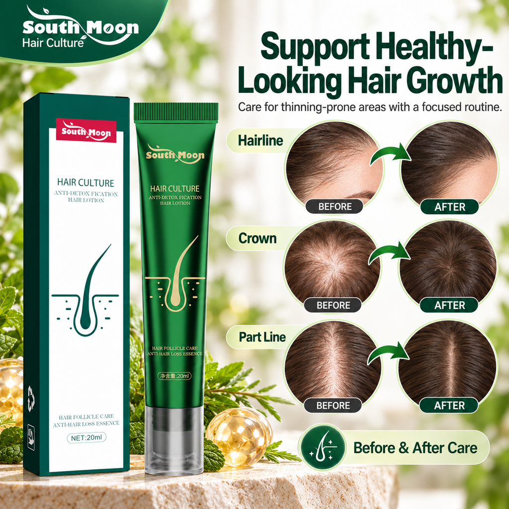 🌿 South Moon Hair Culture — Hair Growth &amp; Scalp Care Lotion