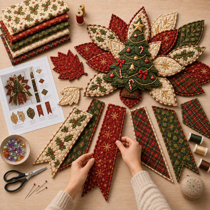 Clarewyn™ StitchJoy Christmas Door Hanging Kit