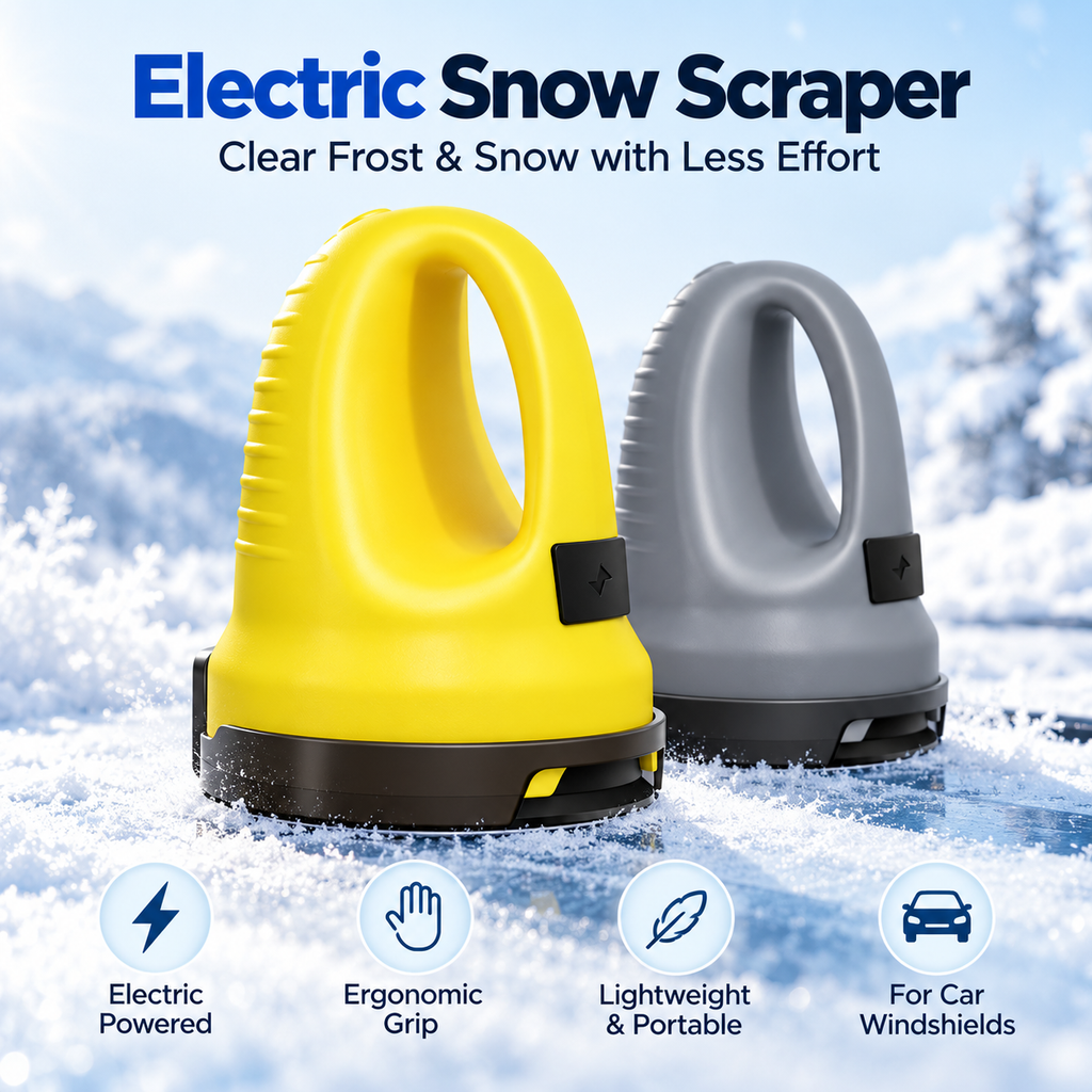 Electric Snow Scraper for Car Windshields