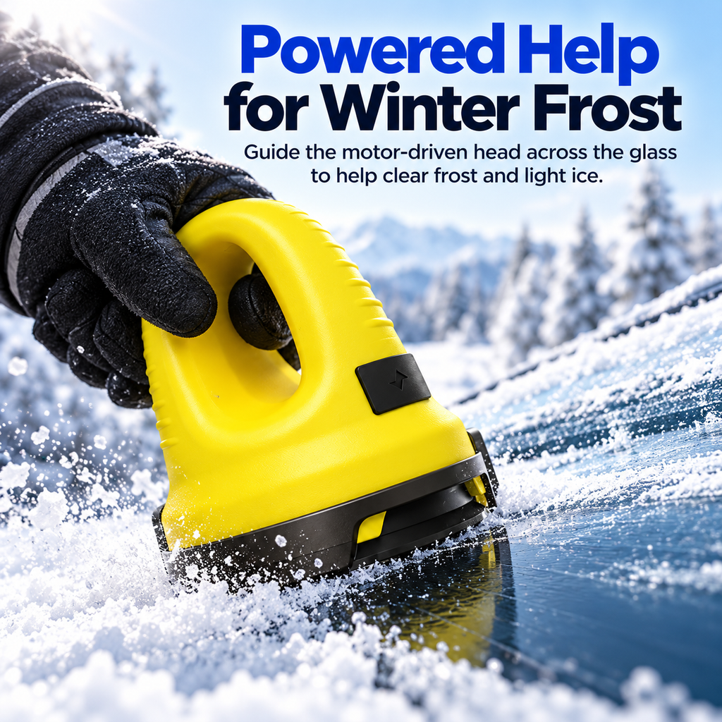 Electric Snow Scraper for Car Windshields