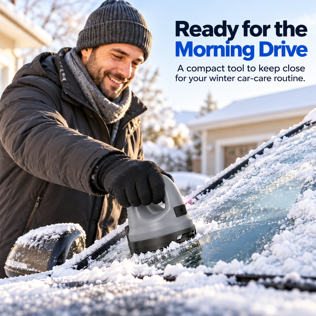 Electric Snow Scraper for Car Windshields