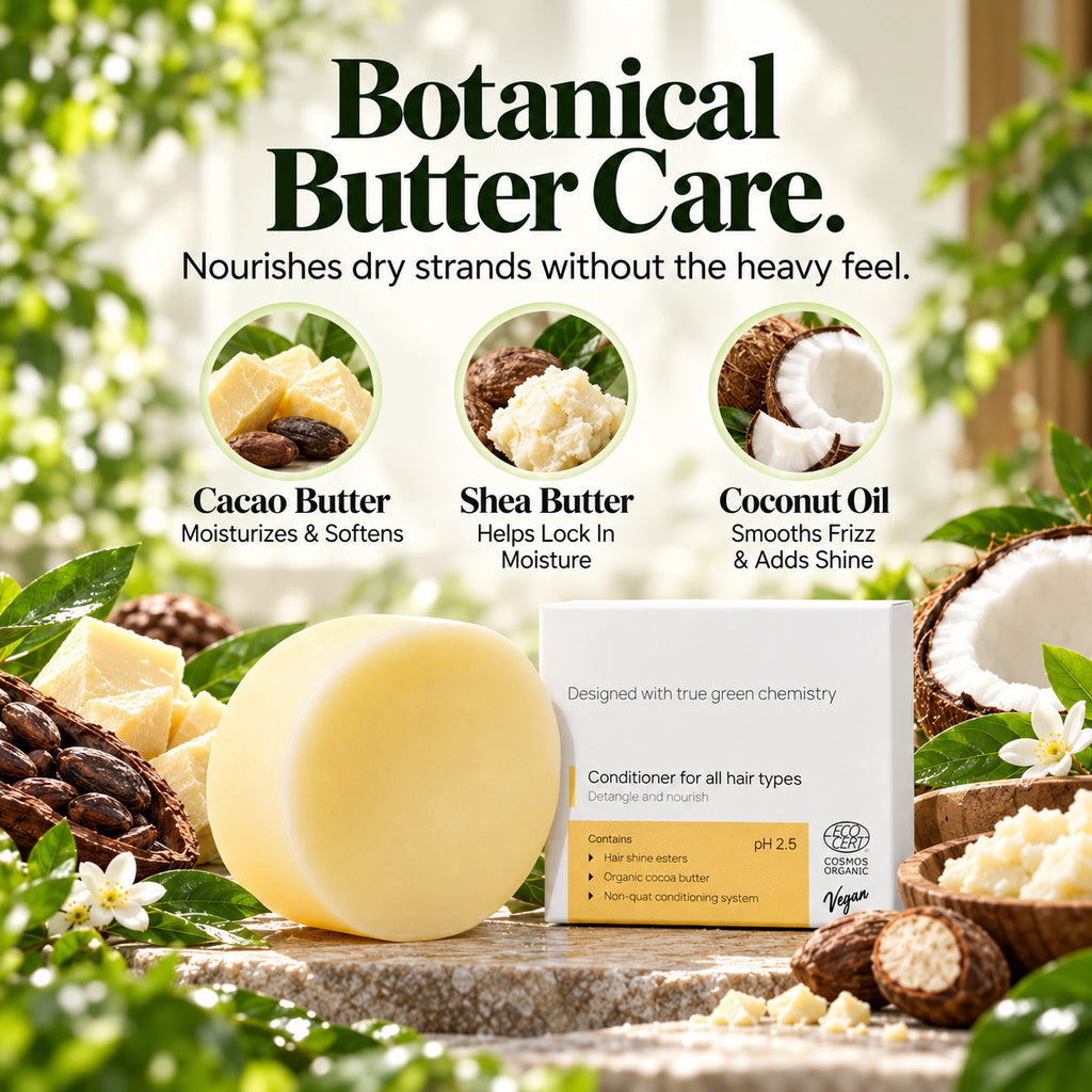 Low pH Conditioner Bar – Silky, Smooth Hair Without the Weight
