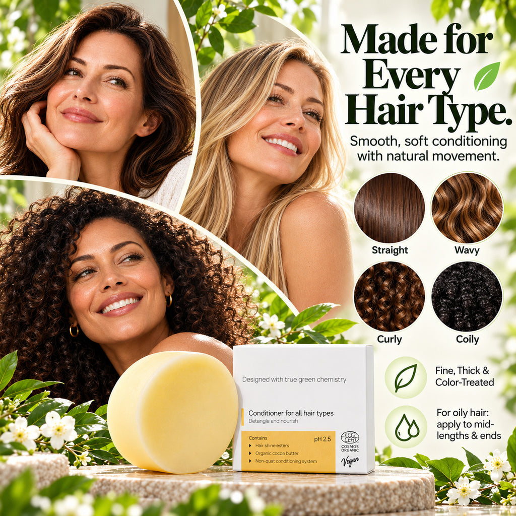 Low pH Conditioner Bar – Silky, Smooth Hair Without the Weight