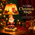 🎄 Santa Claus Christmas Table Lamp – Warm Glow Holiday Decoration