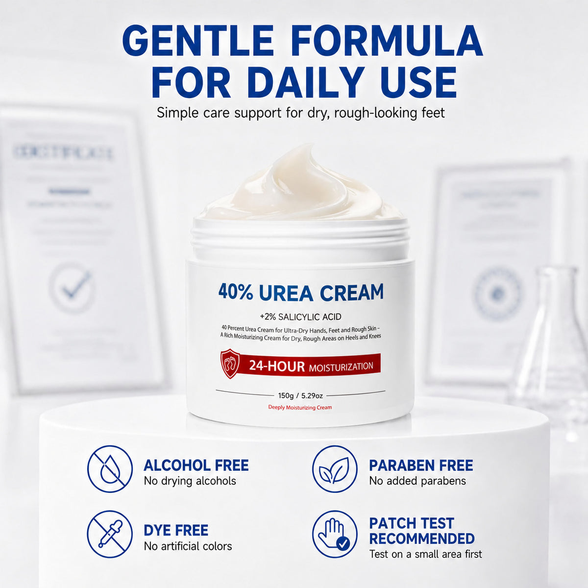 40 Percent Urea Cream Hand Foot Cream for Dry Cracked Skin