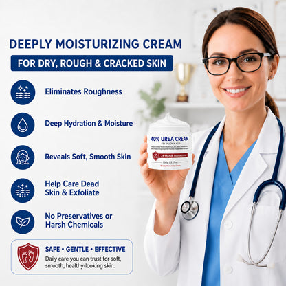 40 Percent Urea Cream Hand Foot Cream for Dry Cracked Skin
