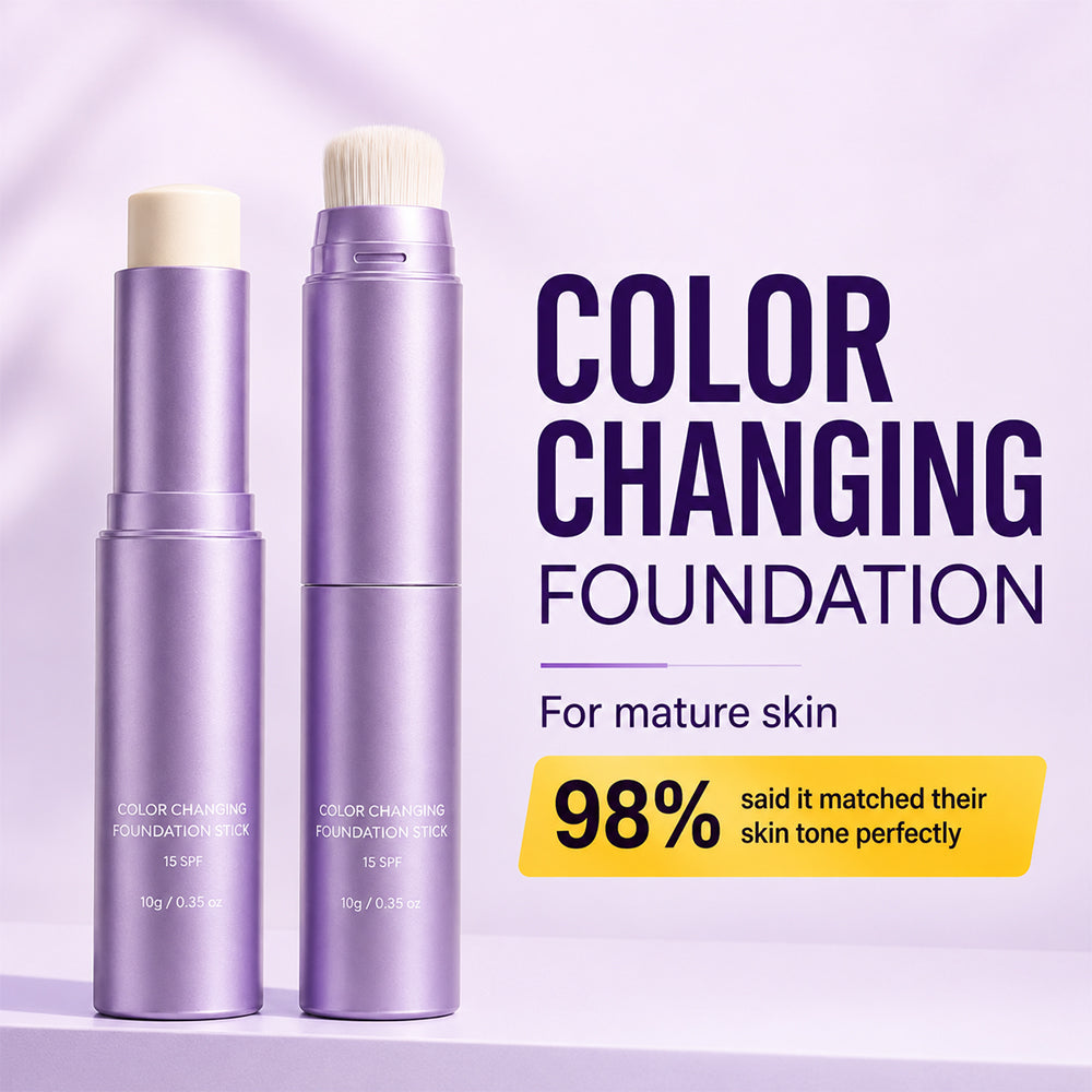 ⏳Final 2 Hour 76% OFF🔥 Color Changing Foundation Stick