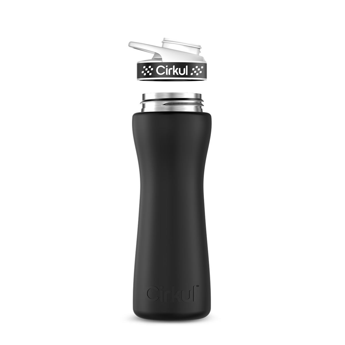 22oz. Stainless Steel Bottle & Comfort Grip Lid