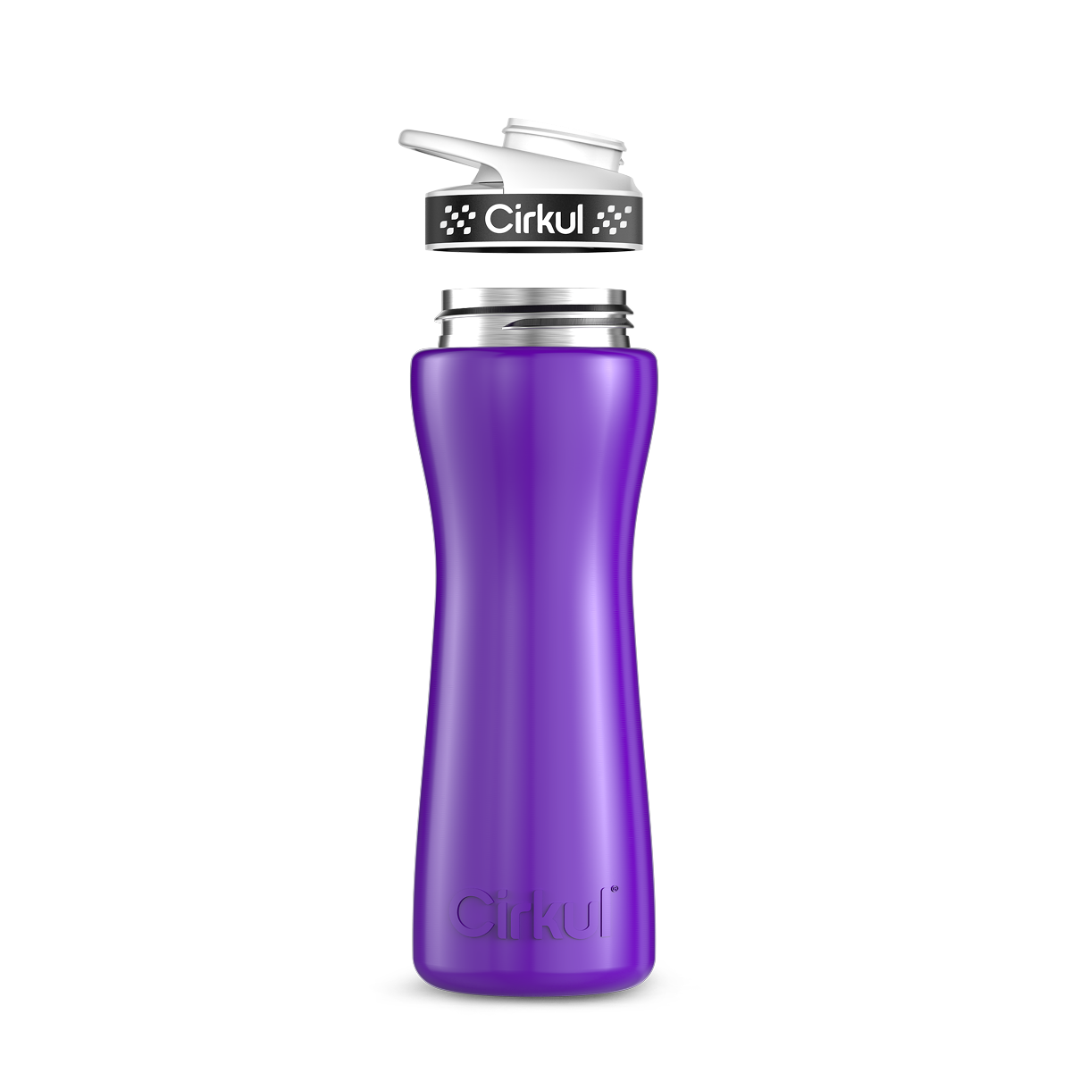 22oz. Stainless Steel Bottle & Comfort Grip Lid