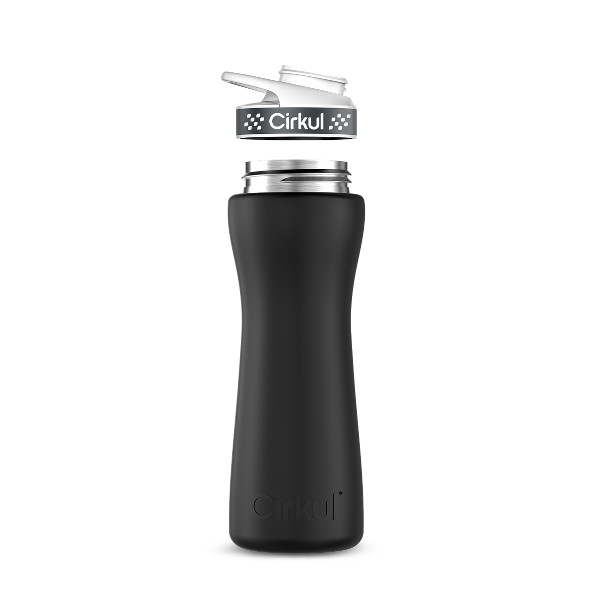 22oz. Stainless Steel Bottle & Comfort Grip Lid